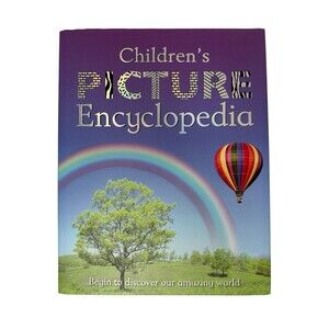 Children's PICTURE Encyclopedia Hardcover Book Full Color Steve Parker ParRagon